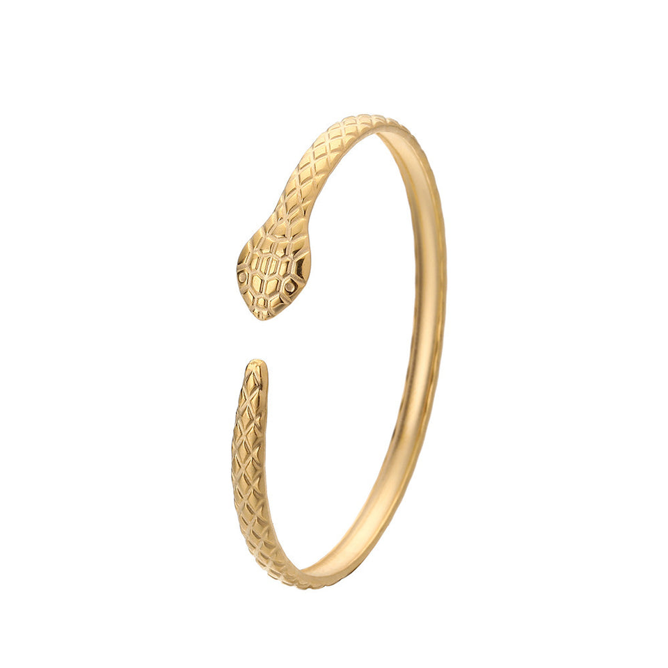 Engraved Snakey Bracelet