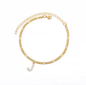 Ancient English Letter Anklet Letter Anklet Spot English Letter Pendant Jewelry