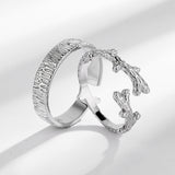 Tree And Vine Couple Rings For Men And Women