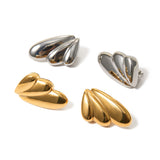 Wing Earrings - 18k Gold Stainless Steel