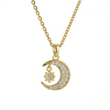 Star And Moon Lucky Necklace