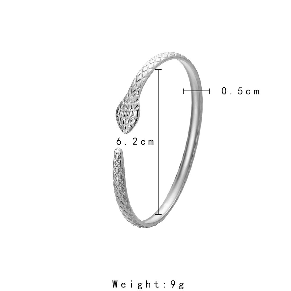 Engraved Snakey Bracelet