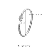 Engraved Snakey Bracelet