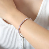 Colorful Tennis Stretch Bracelet