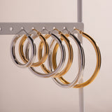 Classic Hoop earring - 18K Gold Stainless Steel