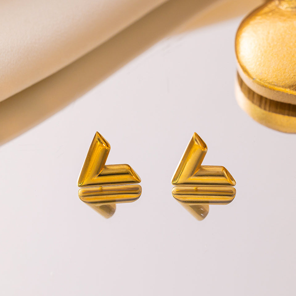 V -Jewelry set - Stainless Steel