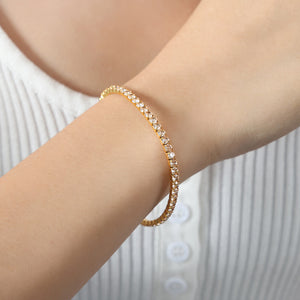 Colorful Tennis Stretch Bracelet