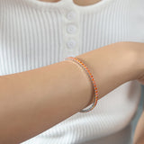Colorful Tennis Stretch Bracelet