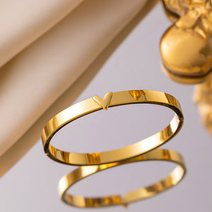 V -Jewelry set - Stainless Steel
