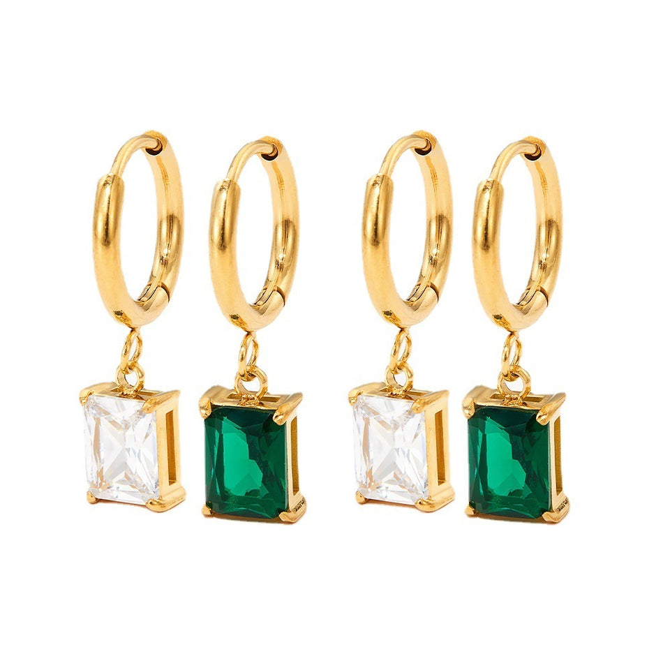 Daily Fashionable Earrings - Stainless Steel