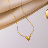 V -Jewelry set - Stainless Steel