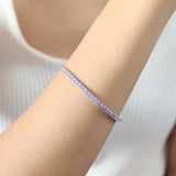 Colorful Tennis Stretch Bracelet