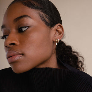 Retro Birthstone Earrings - Stainless Steel